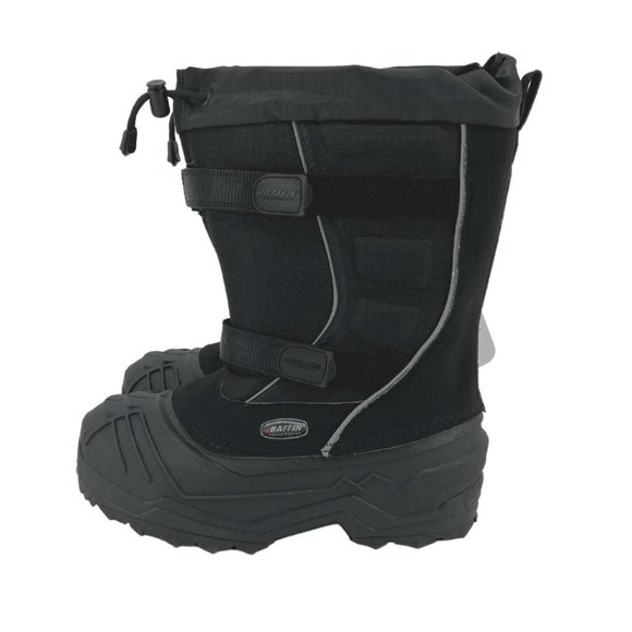 Baffin | Kid's Young Eiger Winter Boots | Black | Size 8 - Picture 4 of 6